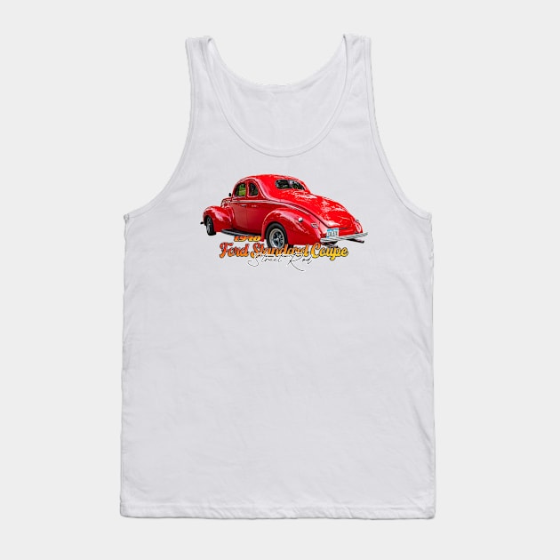 1940 Ford Standard Coupe Street Rod Tank Top by Gestalt Imagery